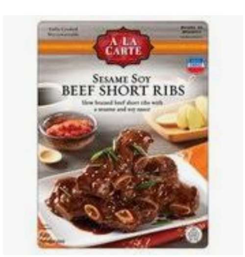 Missing A La Carte Sesame Short Ribs