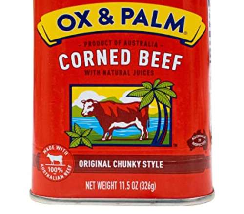 Missing Ox & Palm Corned Beef, 6 x 11.5 oz