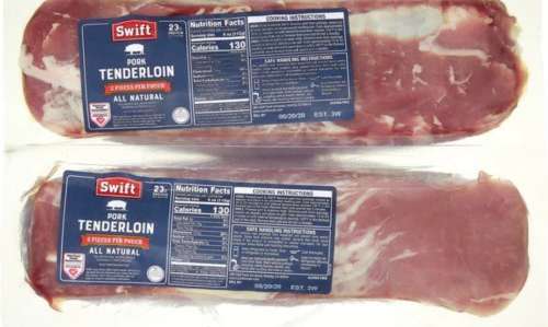 Swift Premium Pork Loin Tenderloin Whole 