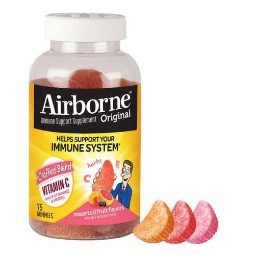 AIRBORNE GUMMIES ASSORTED FRUIT FLAVORS