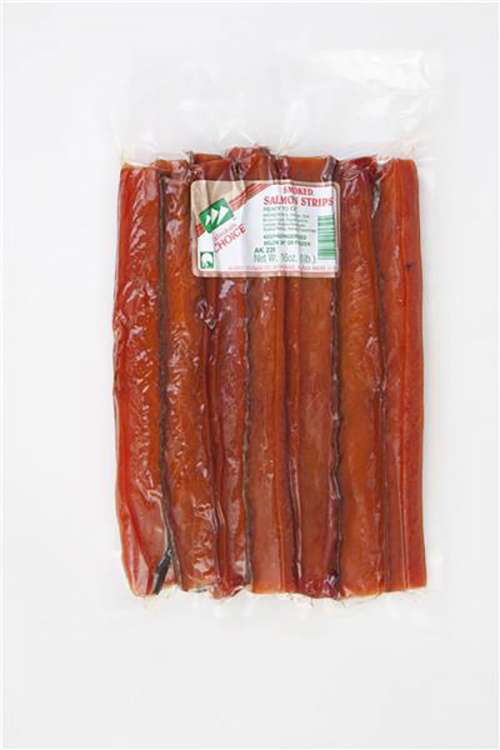 ALASKA SAUSAGE CO SMOKED SALMON STRIPS