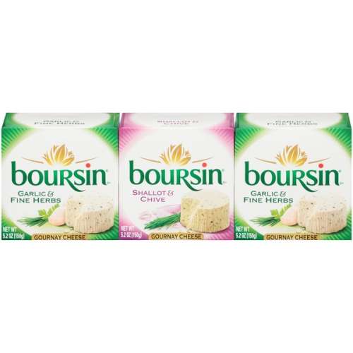 BOURSIN 2-HERB/1-CHIVE CHEESE  