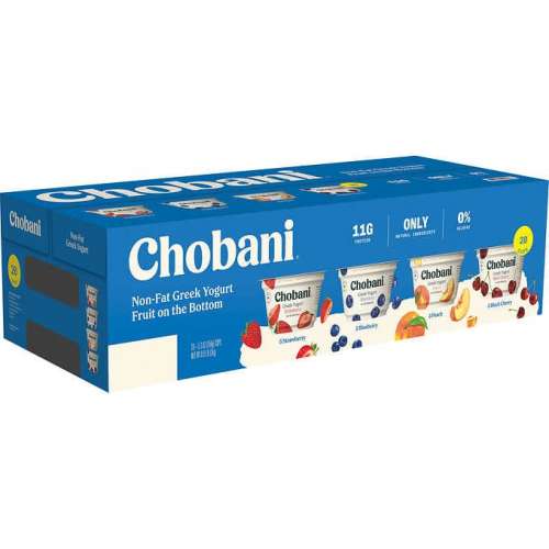 CHOBANI GREEK STYLE YOGURT     