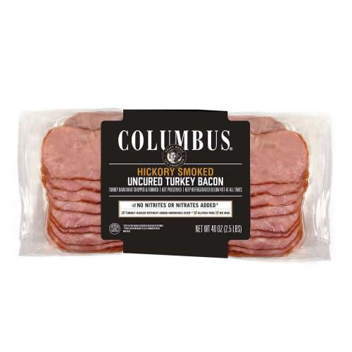 COLUMBUS SMOKED TURKEY BACON           