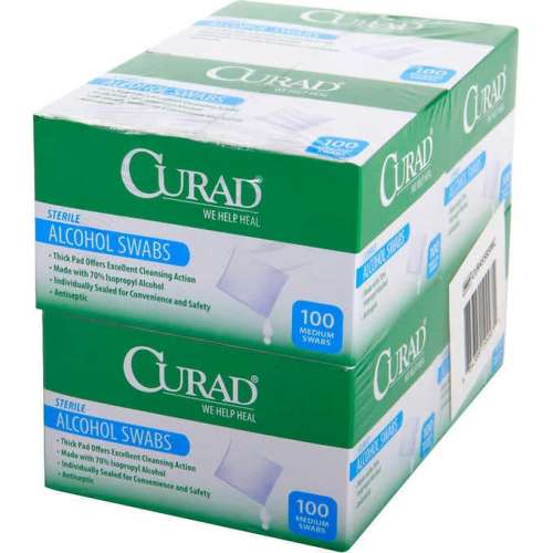 CURAD ALCOHOL PREP PADS      