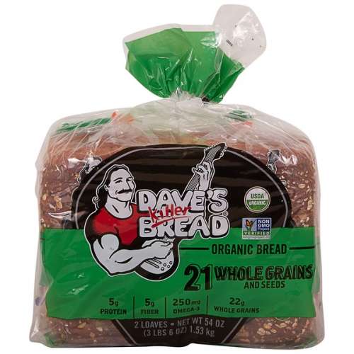 DAVE'S KILLER BREAD ORGANIC 21 WHOLE GRAIN 