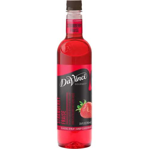 DAVINCI STRAWBERRY SYRUP       