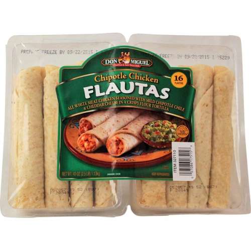 CHIPOTLE CHKN FLAUTAS