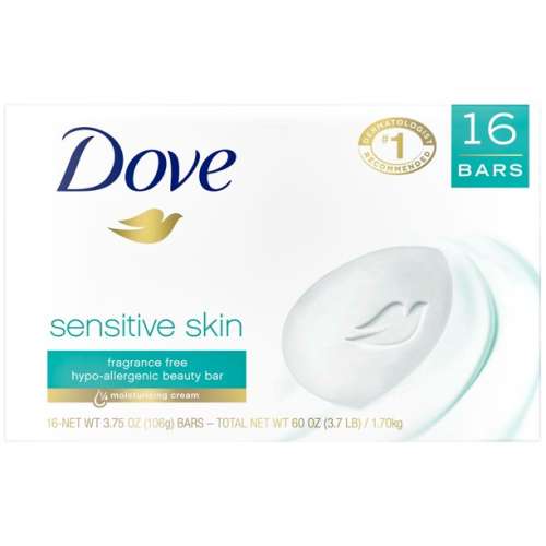 DOVE SENSITIVE SKIN BAR SOAP