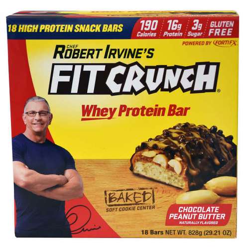 FIT CRUNCH BARS CHOCOLATE PEANUT BUTTER