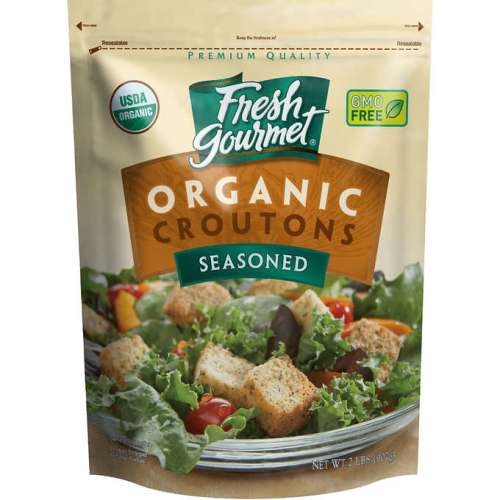 FRESH GOURMET  ORGANIC SEASONED CROUTONS