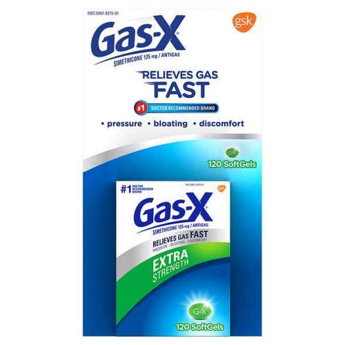 GAS-X EXTRA STRENGTH ANTIGAS SIMETHICONE    