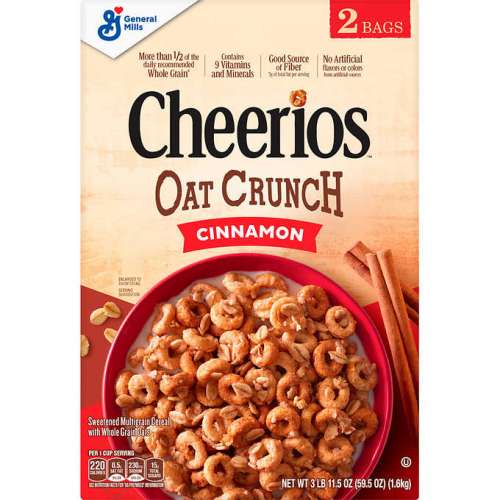 GENERAL MILLS  CHEERIOS OAT CRUNCH