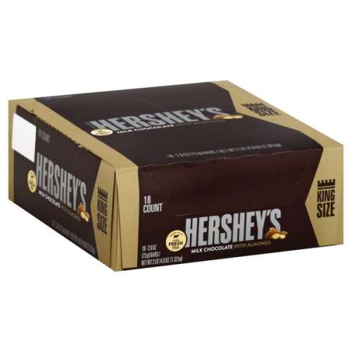 HERSHEY'S CHOCOLATE W/ALMONDS    