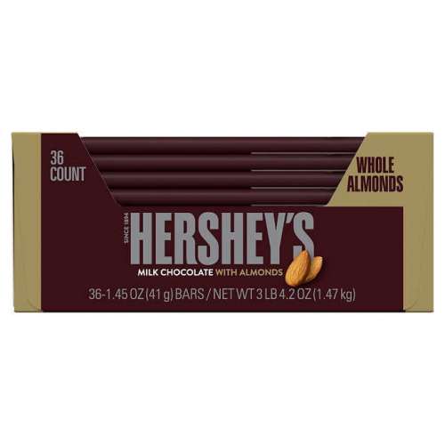 HERSHEY'S CHOCOLATE WITH ALMONDS