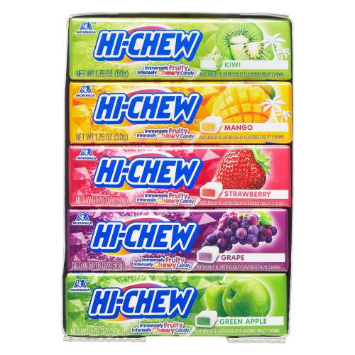 HI CHEW FRUIT CHEWS VARIETY