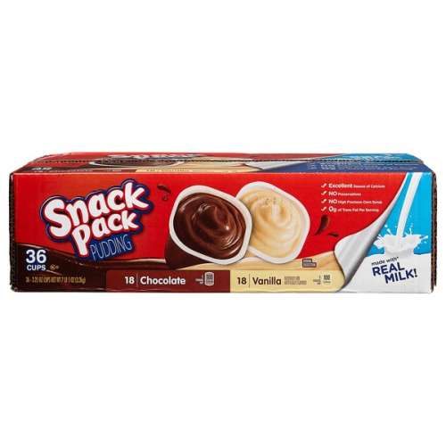 HUNT'S SNACK PACK PUDDING VARIETY 