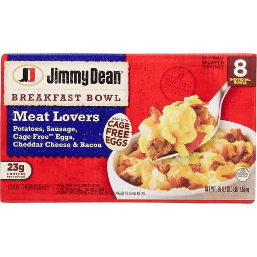 JIMMY DEAN MEAT LOVER BOWLS