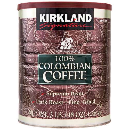 KIRKLAND SIGNATURE 100% COLOMBIAN COFFEE  