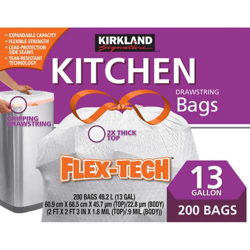 KIRKLAND SIGNATURE 13 GAL SCENTED TRASH BAGS