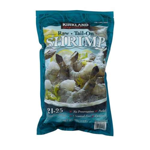 KIRKLAND SIGNATURE 21/25 CT RAW SHRIMP    