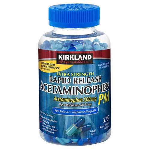 KIRKLAND SIGNATURE ACETAMINOPHEN 500MG PM 