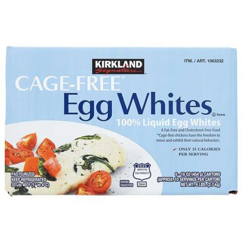 KIRKLAND SIGNATURE CAGE FREE LIQUID EGG WHITES