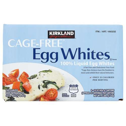 CAGE FREE LIQUID EGG WHITES