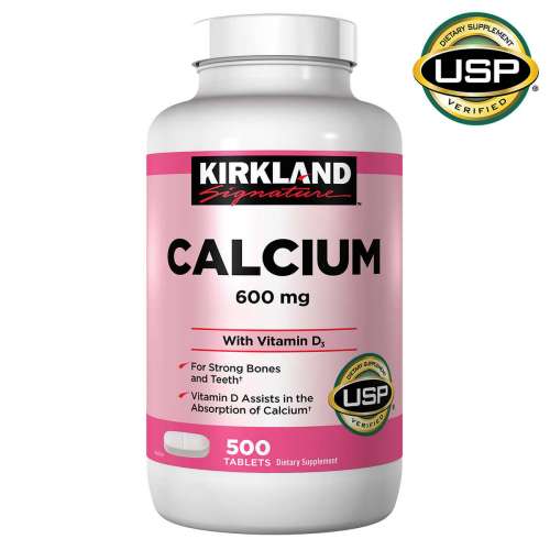 KIRKLAND SIGNATURE CALCIUM 600MG + D3     