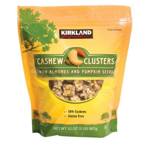 KIRKLAND SIGNATURE CASHEW CLUSTERS        