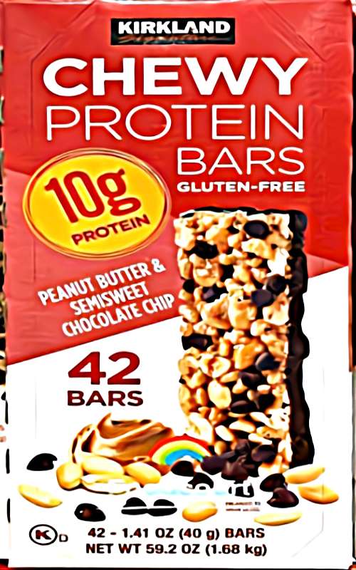 KIRKLAND SIGNATURE  CHEWY PROTEIN BARS