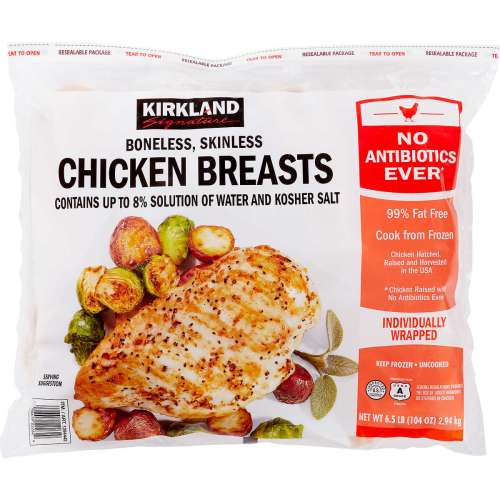 KIRKLAND SIGNATURE CHICKEN BREAST INDIVIDUALLY FROZEN