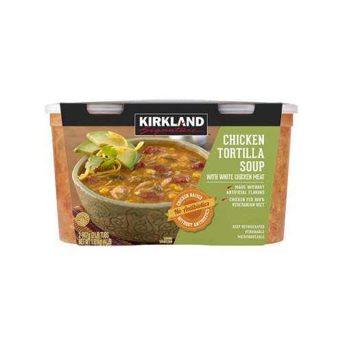 KIRKLAND SIGNATURE CHICKEN TORTILLA SOUP