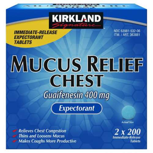 MUCUS RELIEF TABLET    