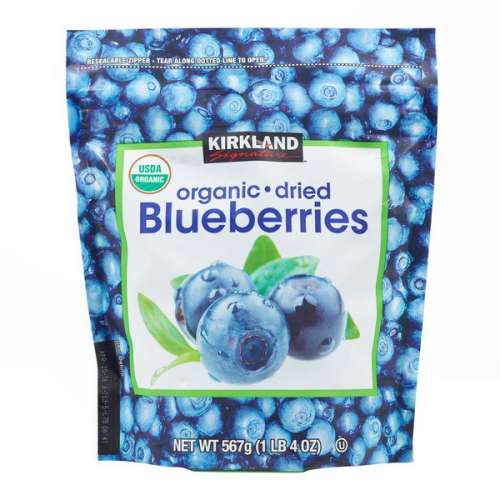 ORGANIC DRIED BLUEBERRIES