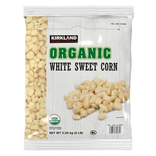 KIRKLAND SIGNATURE ORGANIC WHITE CORN