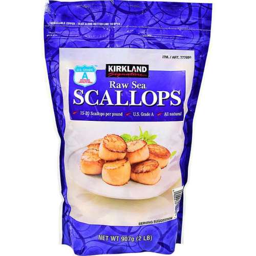 KIRKLAND SIGNATURE SEA SCALLOPS RAW