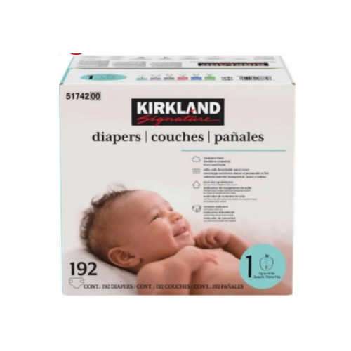 KIRKLAND SIGNATURE  SIZE 1 DIAPERS