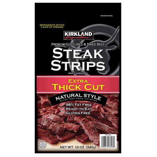 KIRKLAND SIGNATURE STEAK STRIPS           