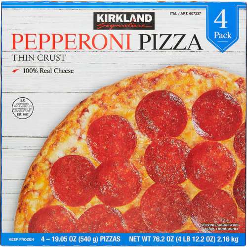 KIRKLAND SIGNATURE THIN CRUST PEPP PIZZA  