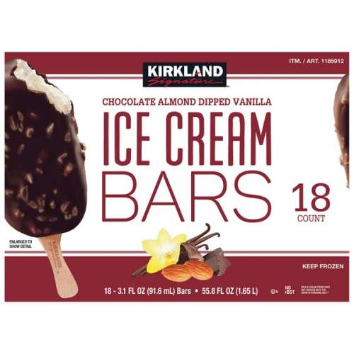 KIRKLAND SIGNATURE VANILLA ALMOND BARS    