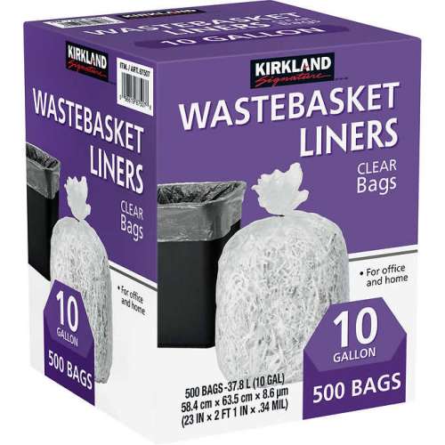 KIRKLAND SIGNATURE WASTEBASKET LINERS     