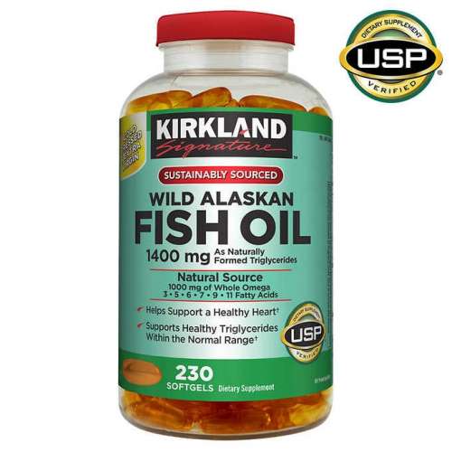 KIRKLAND SIGNATURE WILD ALASKAN FISH OIL  