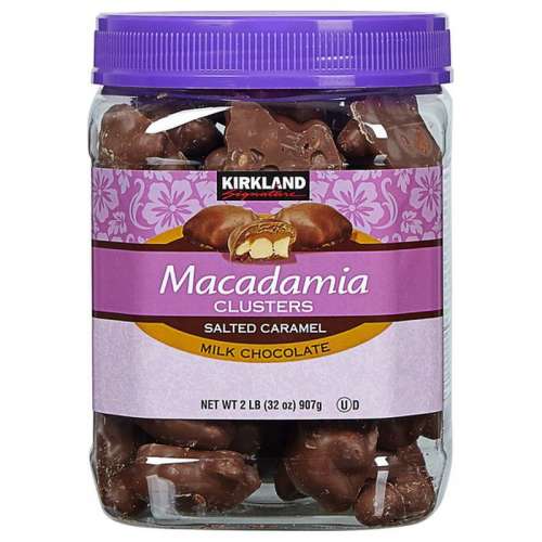 KS MACADAMIA CLUSTERS CHOCOLATE CARAMEL