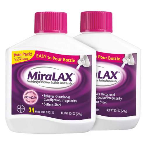 MIRALAX POWDER LAXATIVE 68 DOSES      