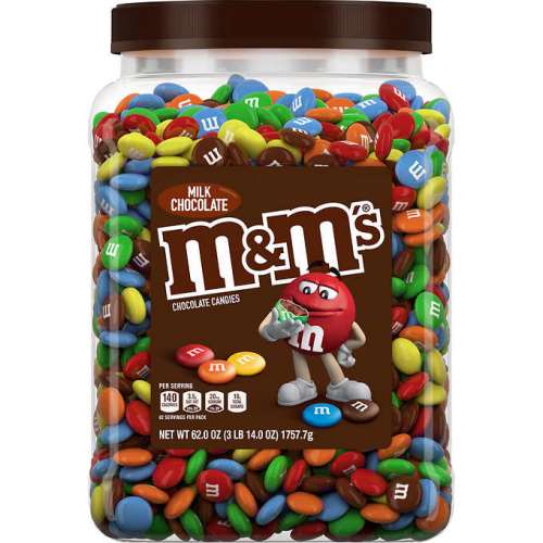 M&M'S JAR MILK CHCOCLATE 