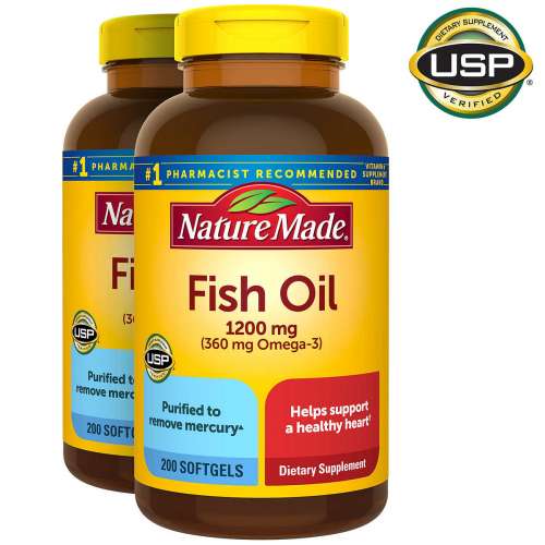 NATURE MADE FISH OIL 1200MG        