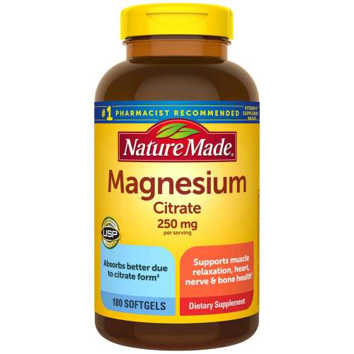 NATURE MADE MAGNESIUM CITRATE 250MG