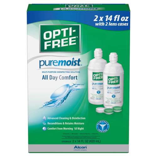 OPTI-FREE PURE MOIST MULTI-PURPOSE SOLUTION 