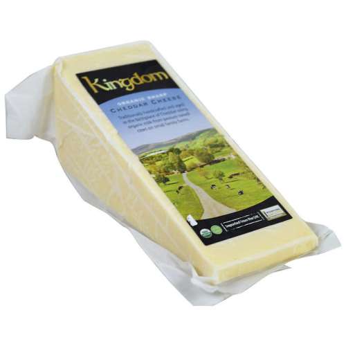 ORGANIC KINGDOM CHEDDAR BLOCK